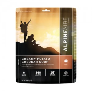 Alpine Aire Foods Creamy Potato Cheddar Soup Serves 2