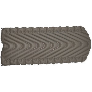Static V Luxe Camping Pad, Stone Gray/Black, XL